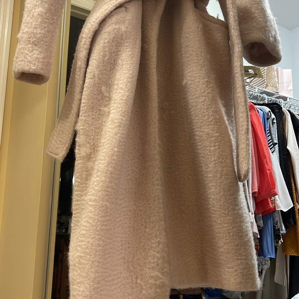 Wool Wrap Coat - image 5